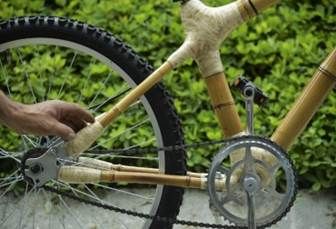 icicleta de bambú