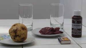 atata con hígado de pollo