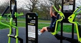 imnasio ecológico al aire libre en Inglaterra