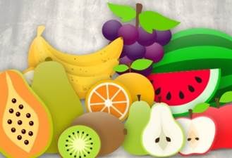 lasificación frutas