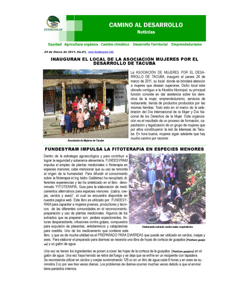 Portada de 2011 MARZO