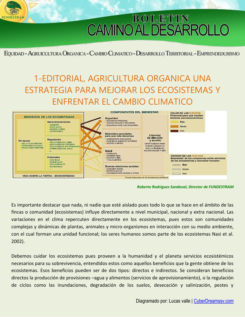Portada de Cambio Climático y medio ambiente, junio 2013