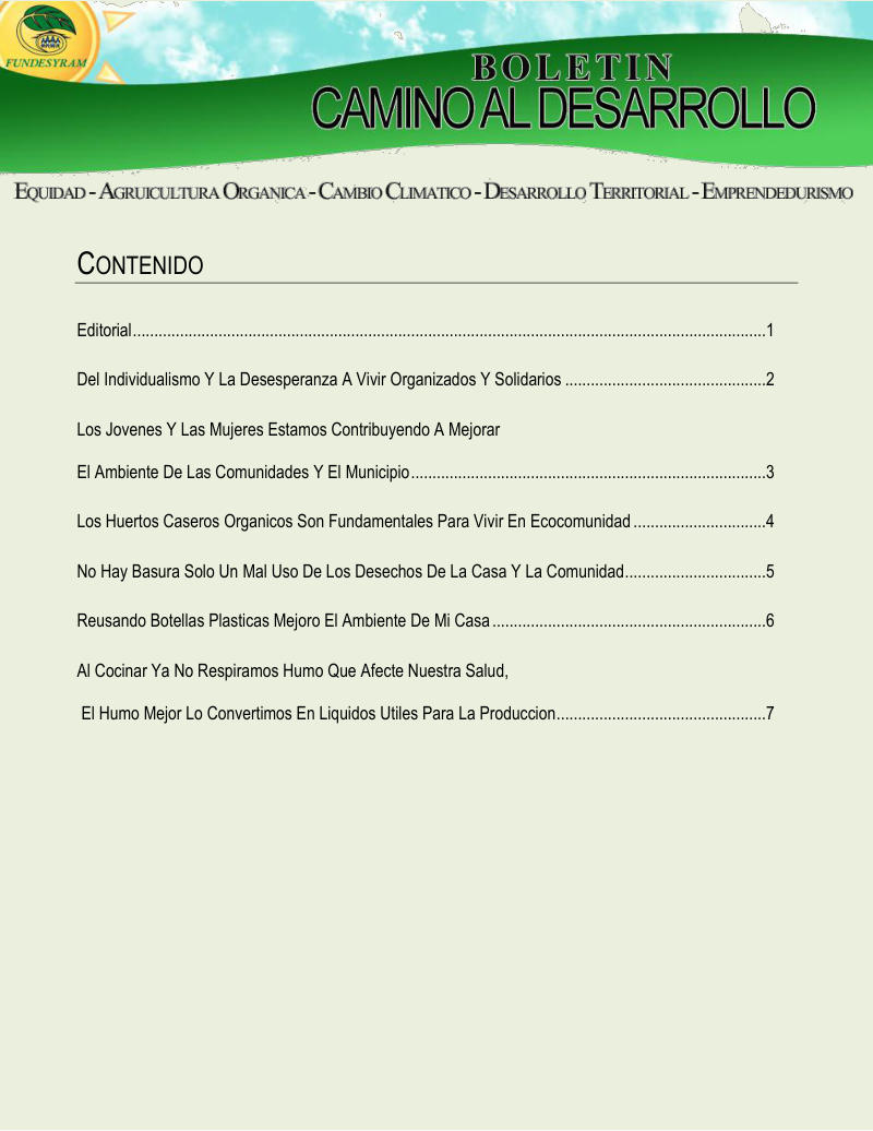 Portada de Eco comunidades, mayo 2012