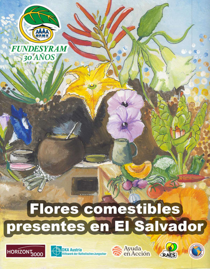 Portada de Flores Comestibles en El Salvador