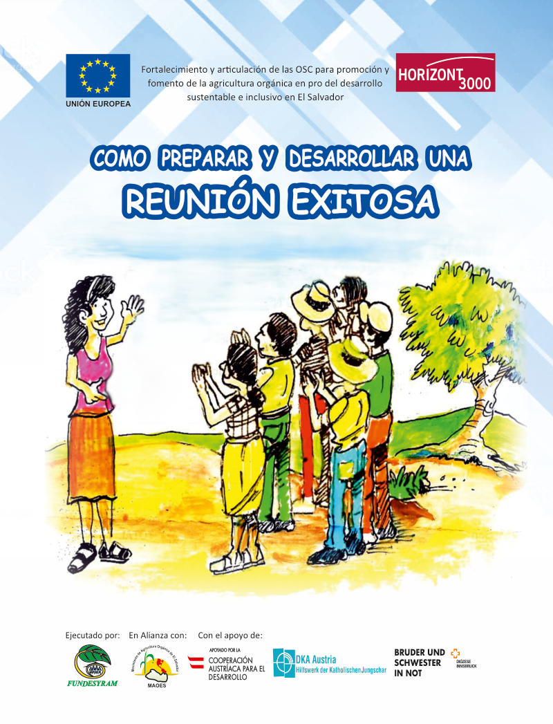 Portada de FOLLETO REUNIONES