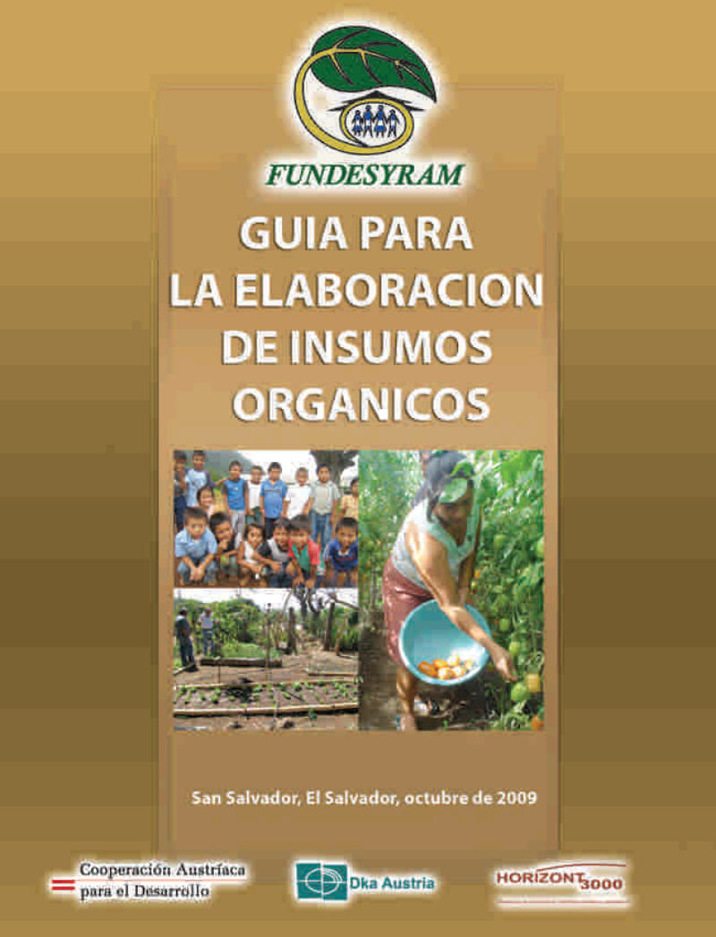 Portada de guia insumos organicos