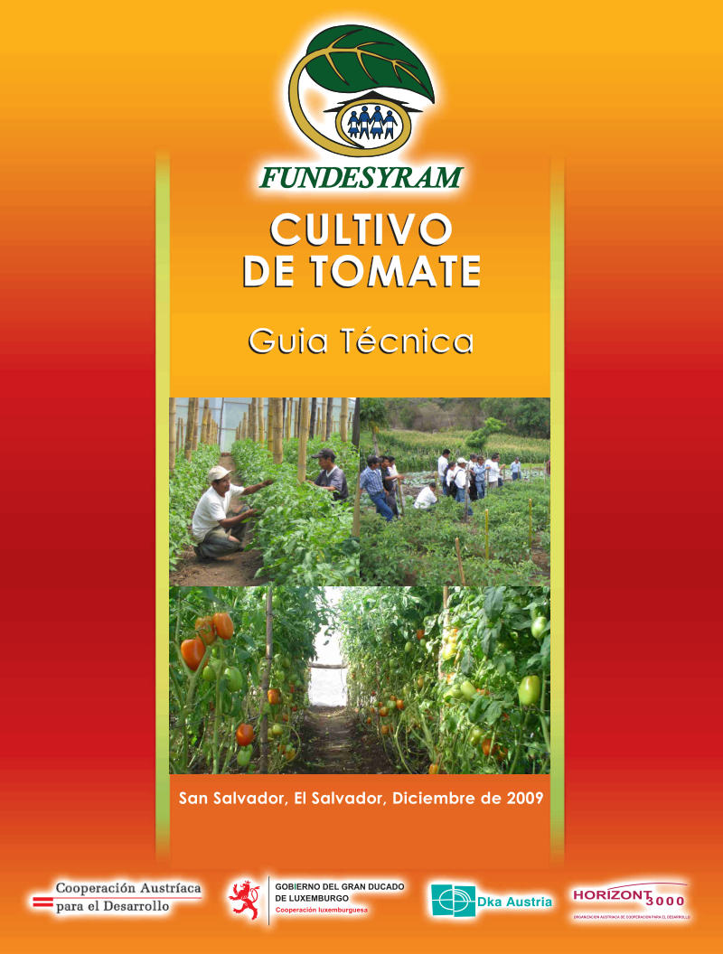 Portada de guia tomate organico