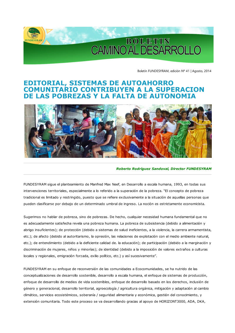 Portada de Sistema de microfinanzas rurales, agosto 2014